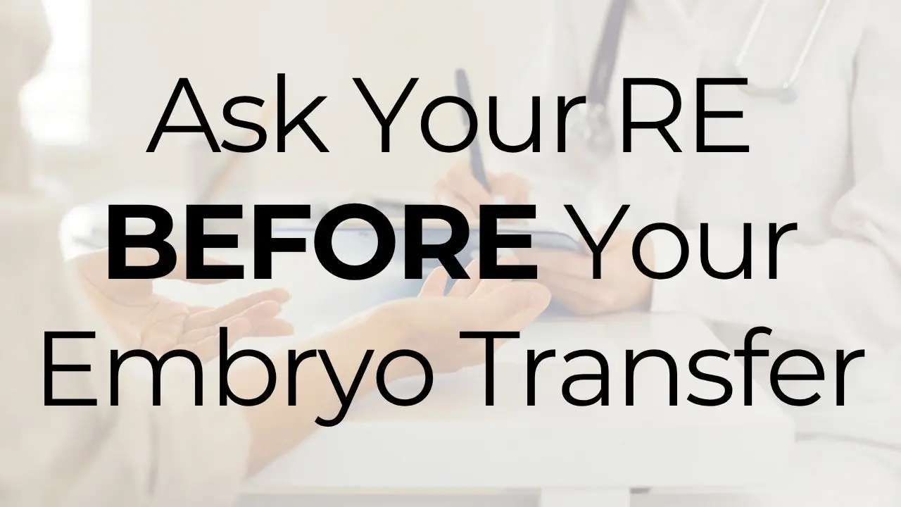 Ask Your RE image (1) embryo transfer